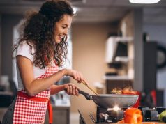 Home & Kitchen: The Thing on Which our Livelihood Matters A women cooking Food