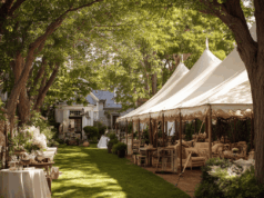 Slik styler du partyteltet for maksimal komfort og sjarm www.fasadenor.no/partytelt/